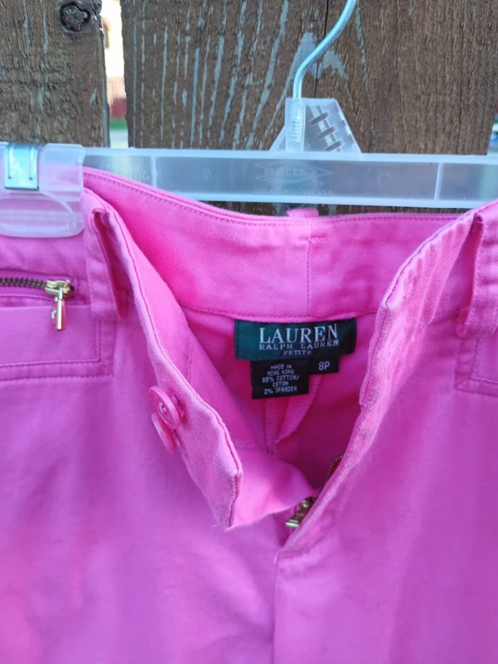 Ralph Lauren Pink Casual Pants Sz. 8P - Picture 3 of 3